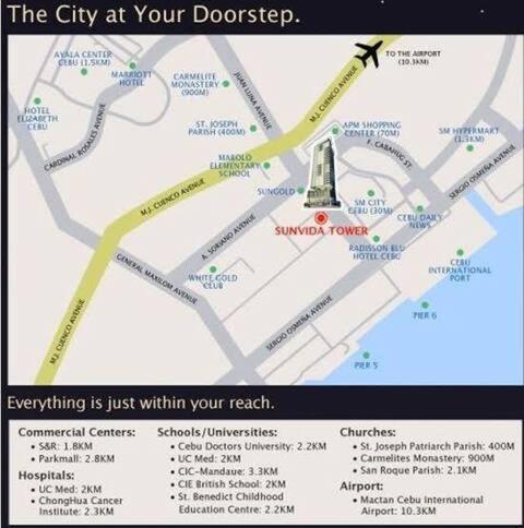 Sunvida Tower Residences Infront Of Sm City Cebu Ngoại thất bức ảnh